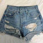 Levi’s Denim Distressed Shorts Photo 0