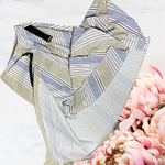 TELA Skirt Italian Minimalist Cottagecore Cotton Blend Layered Belted Sz XXS EUC White Photo 4