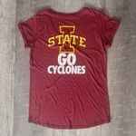 Nike Iowa State Cyclones T Shirt Womens XL Red Short Sleeve Slim Fit Tee NCAA Photo 1