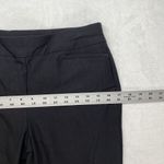 Chico's NWT crop pants womens Small So Slimming Brigitte Eyelet hem basic black Photo 2