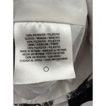 T Tahari Floral Blazer Colorblock Single Button Closure White Black Size 8 Photo 2