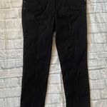 Cache women 8 cotton blend crop ankle pants black Photo 0