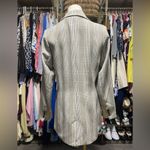 ON 34th Brown and Blue Blazer with Tailored Silhouette Size 8 Photo 4