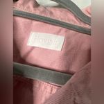 Boyish The Tommy Pink Denim Cropped Oversized Jacket Small Photo 5