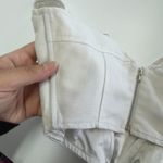 Bardot Top Womens 2 X Small White Bronte Corset Cropped Photo 9