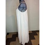 nightgown lace long pink nude nylon Size XL Photo 4