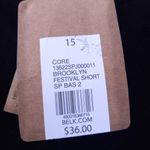 True Craft Black Brooklyn Festival Denim Shorts-Size 15-Frayed-Distressed-NEW Photo 9