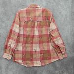 American Sweetheart Pink Plaid Flannel Western Urban 90s Skater Grunge Shirt L Size L Photo 1