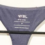 AYBL  Size Medium Blue Strappy Racerback Padded Support Sports Bra Athletic Photo 1