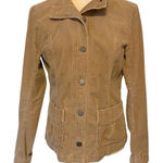 Eddie Bauer Tan Button Up Corduroy Jacket #23012736 Size Medium Photo 0