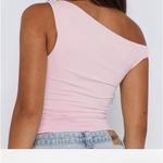 xs pink off the shoulder shirt Photo 1
