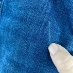 Pilcro and the Letterpress  cropped raw hem‎ bootcut jeans, side zip, size 33 Photo 2