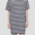 COS  Stripe Boxy Short Sleeve Tunic Dress Photo 0