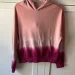 Wildfox  Ombré Tie Dye Pink Hoodie Sweater XS Photo 3