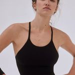 Free People Movement NWOT  Happiness Runs Crop Tank In Black  Size: XS/S $30 MSRP With logo  No refunds or cancellations Photo 0