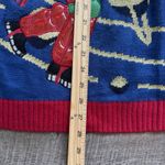 Ugly Christmas Sweater Santa Astronaut Womens L Holiday Moon Space Funny Bells Size L Photo 5