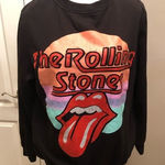 The Rolling Stones Black Sweatshirt Size Large Photo 0