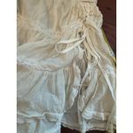 ASOS  Design Flowy Gauze Mini Swim Cover Up Skirt US Size 8 Cream Photo 7