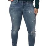 Judy Blue Bleach Splattered Distressed Skinny Jeans Photo 0