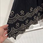 Free People  shirt flowy tank top embroidery cutout medium boho hippie Photo 3