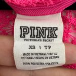 PINK - Victoria's Secret Victoria’s Secret PINK Hot Pink Crochet Tank Top Women’s XS Photo 2