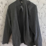 Croft & Barrow  Gray Sweater Jacket Photo 0