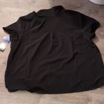 Scrubstar  Black Collared Top Size 3XL Photo 8