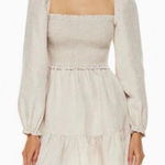 Aritzia  Wilfred Tempest Linen Mini Dress Natural Ecru Photo 0
