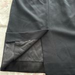 Bloomingdales Bloomingdale’s Vintage 100% Wool Red & Black High Neck Long Sleeve Knee Length Dress, size 6 Photo 7