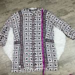 Madewell Tunic Top In Paisley Picnic Cream/Blue. Size XS Photo 3