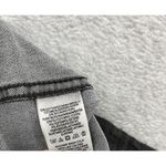 Free People Women's Denim Skirt Solid Black A Line Paneled Size 2 Photo 7