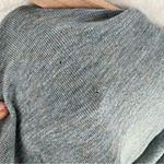 Lucy & Laurel Lucy & Laurel Blue Slub Knit Dolman Sleeve Boxy Cowl
Neck Top Photo 7