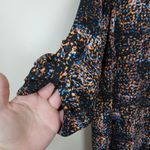 Decree  V-Neck Tunic Top Women Large Abstract Boho Indie Dark Academia Artistic Photo 1