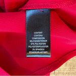 WAYF Red Satin Maxi Cocktail Dress Photo 4