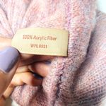 VTG Aris Purple Pink Multicolor Knit Pastel Cozy Soft Girl Aesthetic Beret Hat Photo 3