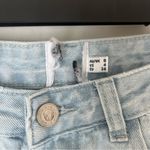 Princess Polly Sevina Light Wash Straight Leg Rip Knee High Rise Jeans 4 Photo 5