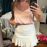 She & Sky White Skirt Photo 2