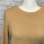 Windsor Soft & Fuzzy Cropped Sweater Tan Photo 2