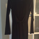 Aerie Black Knit  Dress Photo 0