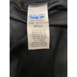 Vanity Fair Vintage  USA Black Slip Nightie Dress Sheer Cups 32" Bust‎ Adj Straps Photo 7