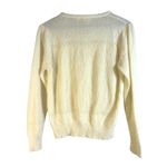 Vtg Country Craft Women's Sweater M Yellow Knit Pullover V Photo 5