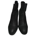 Calvin Klein Jeans Women’s Size 10 Black Suede Cutout Perforated Booties Photo 3