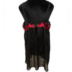 Madison Intimates Victorian Goth Witchy Floral Lace Bustier Lingerie Slip Dress Size XL Photo 6