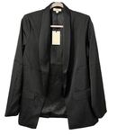 Elan  Lightweight Black Shawl Collar
Blazer (Size Medium) Photo 1