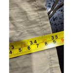 Riley Khaki Green Nylon Maxi Skirt Drawstring Hem Accent Military Style Size M Photo 8