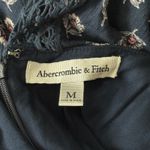 Abercrombie & Fitch Abercrombie &‎ Fitch Navy Floral Romper Womens M Boho Festival Lace Trim Photo 5