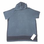 Lululemon NWT Opened Up Poncho in Iron Blue True Navy Knit Sweater M/L $148 Photo 1