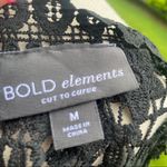 Bold Elements  Black Lace Blouse Photo 14