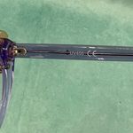 Purple Cat Eye Gemstone Eyeglasses Photo 8