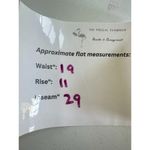 Betabrand  Jeans Womens 1X Blue Dark Wash Stretch Pull On Straight High Rise Photo 8